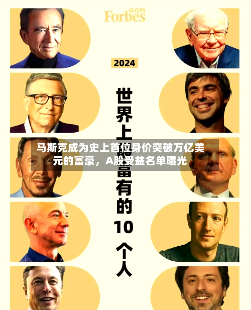马斯克成为史上首位身价突破万亿美元的富豪	，A股受益名单曝光-第2张图片