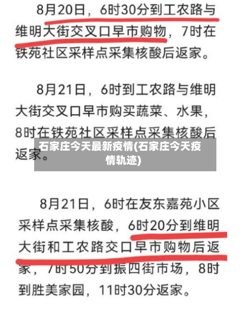 石家庄今天最新疫情(石家庄今天疫情轨迹)-第2张图片