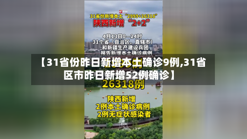 【31省份昨日新增本土确诊9例,31省区市昨日新增52例确诊】