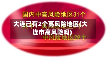 大连已有2个高风险地区(大连市高风险吗)-第2张图片