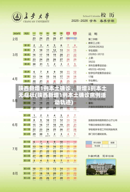 陕西新增1例本土确诊、新增3例本土无症状(陕西新增1例本土确诊病例活动轨迹)-第3张图片