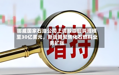 挪威国家石油公司上调股票回购规模至30亿美元	，新战略聚焦化石燃料业务扩张-第2张图片