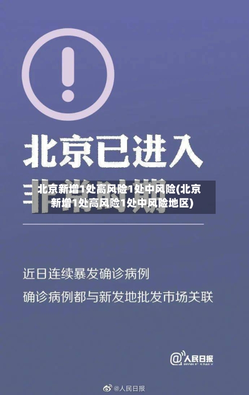北京新增1处高风险1处中风险(北京新增1处高风险1处中风险地区)